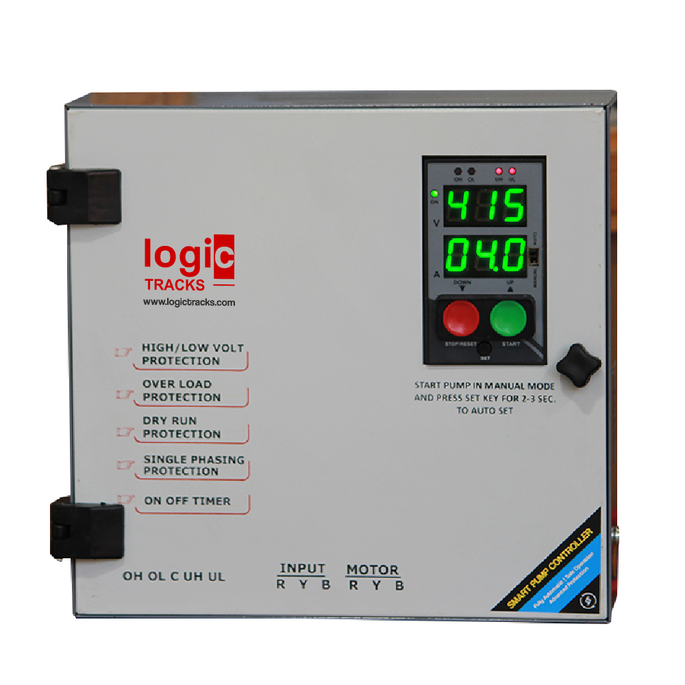 3 phase pump control panel